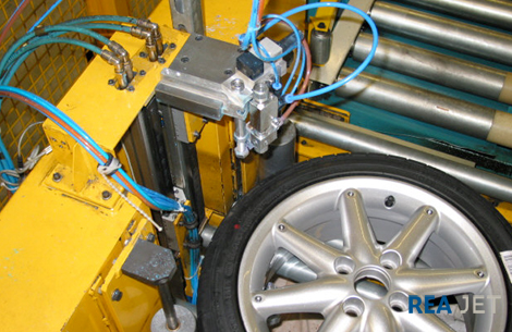 Foto: REA JET ST - colored high-point marking with ST single-dot marking system