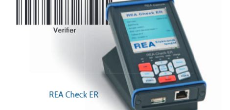 Weryfikator kodów paskowych REA CHECK ER mobilna kontrola jakości nadrukowanych kodów kreskowych Weryfikator kodów paskowych REA CHECK ER